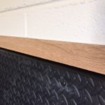 hardwood-capping-stable-wall-protection-wooden-strip