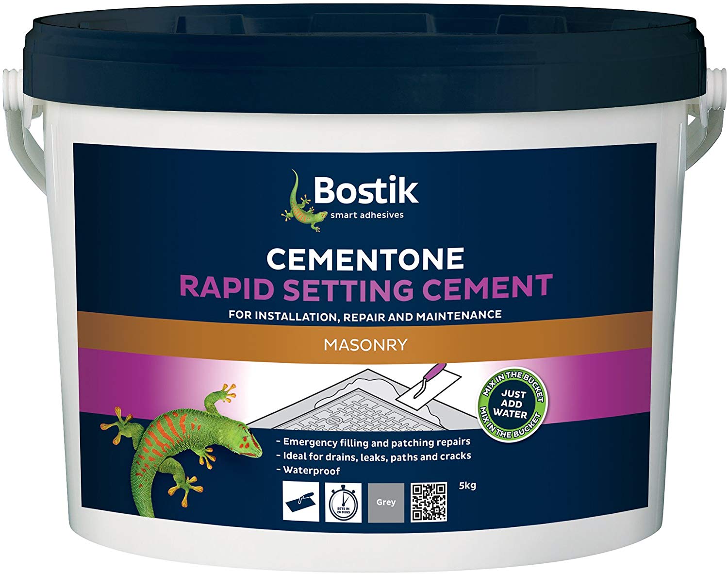 Cementone Rapid Setting Cement 10kg | Quattro Products | Repair